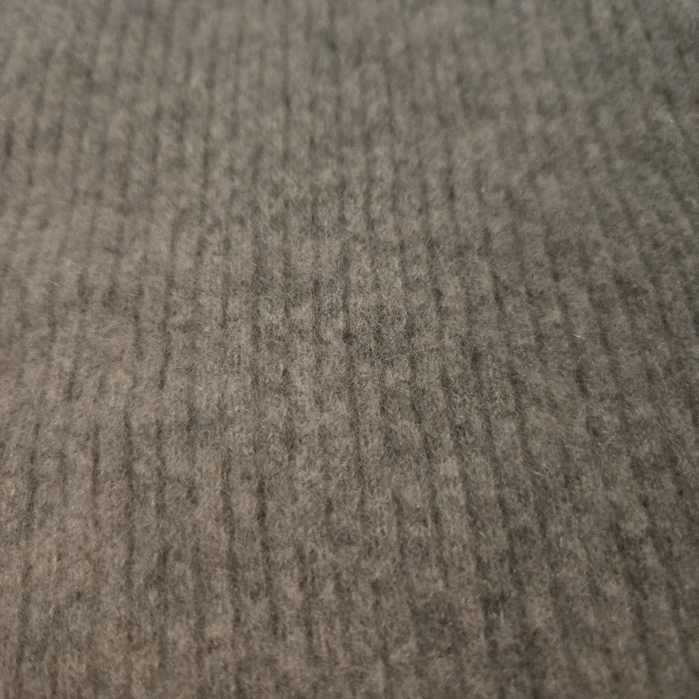 House Of Harlow Cashmere Ribbed Mock Neck Gray Sleeveless Top - Picture 9 of 9